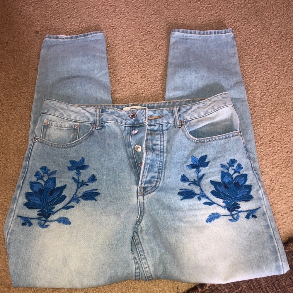 High wasted mom jeans